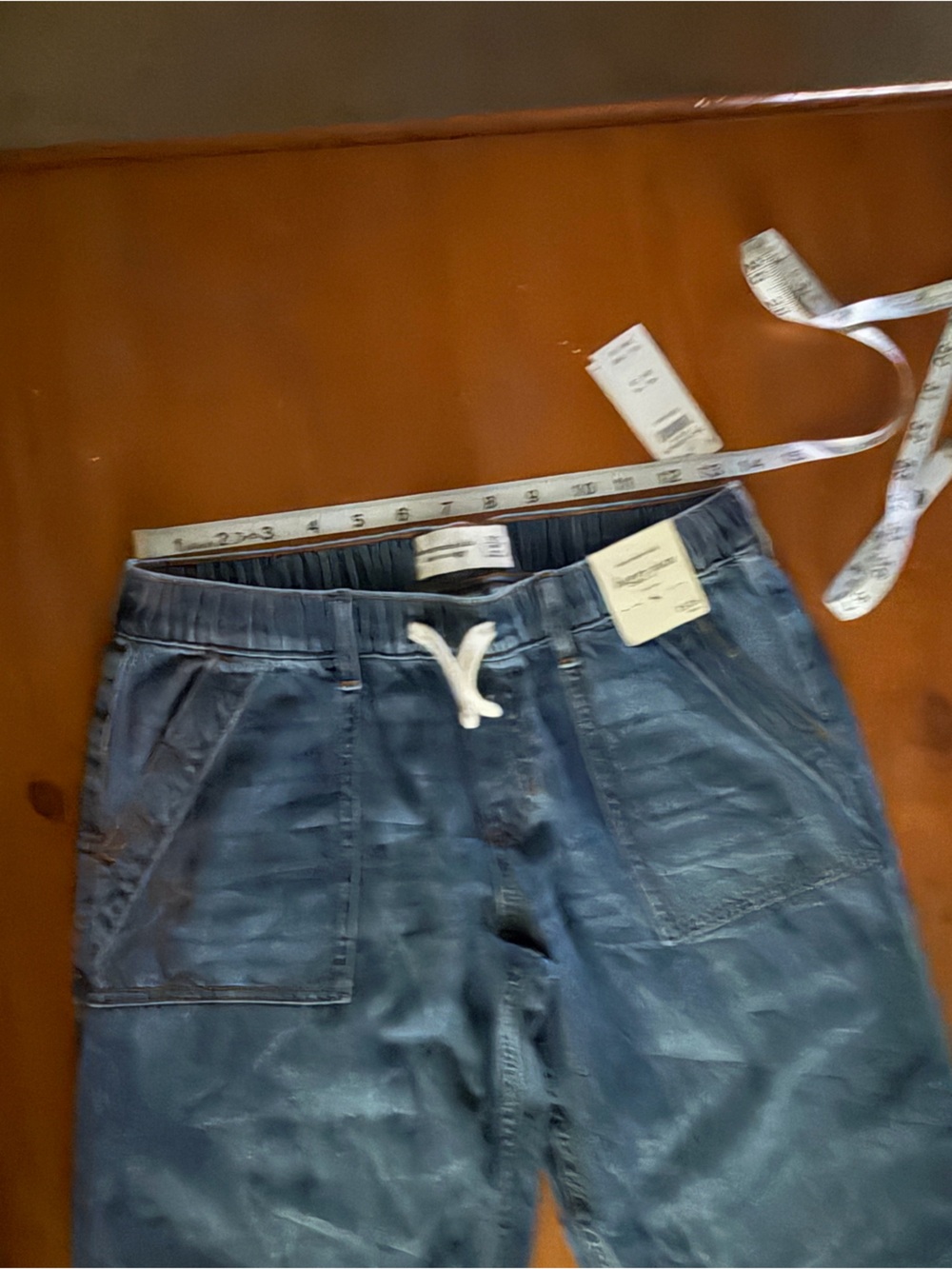 Abercrombie Kids Low Rise Baggy Jeans 15/16Short NWT - Picture 4 of 6